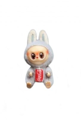 accesoriu pentru geantă LABUBU COCA COLA WHITE