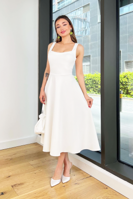 rochie TERLONGA WHITE