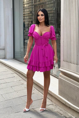 rochie KEYVERZA PURPLE
