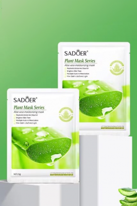 mască de față SADOER Plant Facial Mask ALOEVERA