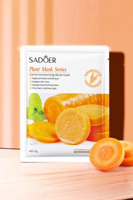 mască de față SADOER Plant Facial Mask CARROT