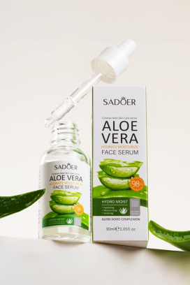 ser facial SADOER Face Serum ALOEVERA