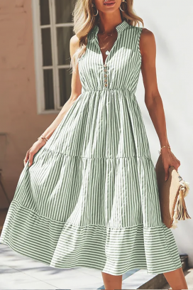 rochie SIMERVA GREEN