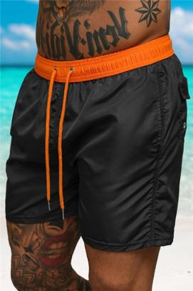 pantaloni scurți de înot bărbați BENEZO ORANGE