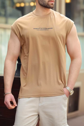 tricou bărbați RELZAN BEIGE