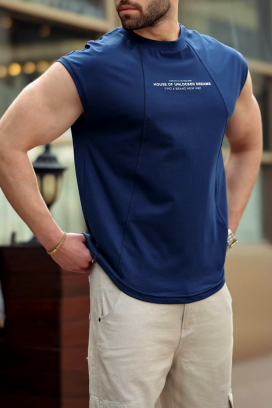tricou bărbați RELZAN NAVY