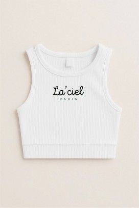 top pentru fete KALIMERA WHITE