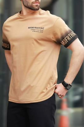 tricou bărbați SHELVO BEIGE