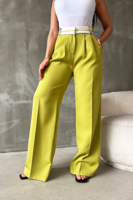 pantaloni ILVERSA YELLOW