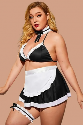 set erotic de menajeră ZELMA BLACK