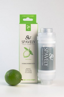 filtru de duș SPAVELY GREEN LEMON cu aromă de lămâie verde