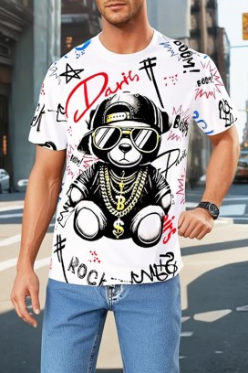 tricou bărbați MONRITO WHITE