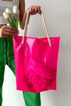 geantă de plajă NEONANA PINK
