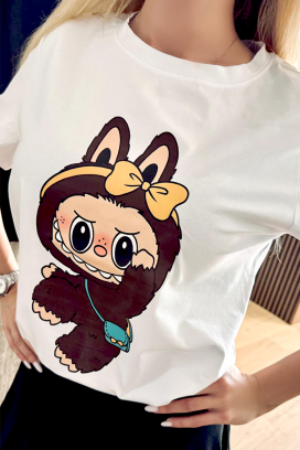 tricou LABUBU HAPPY