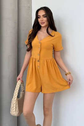 salopetă BUTONEZA ORANGE