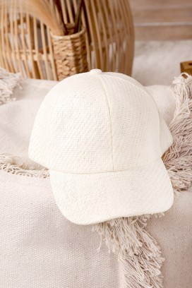 șapcă SHAPINANA WHITE