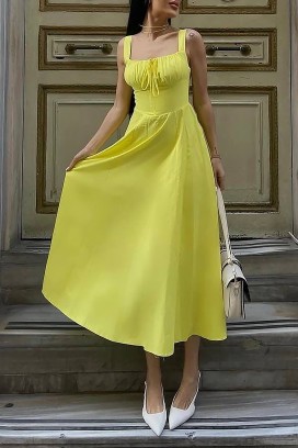 rochie BELFORZA YELLOW