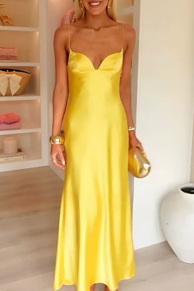 rochie VALIMIA YELLOW
