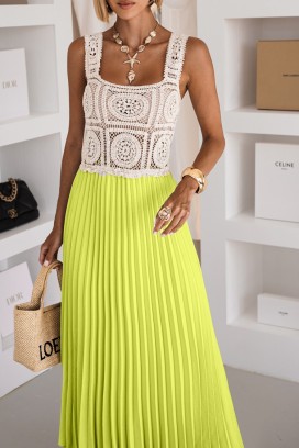 rochie SERMIGA LIME