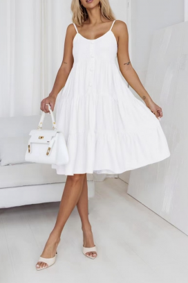 rochie SOLFERNIA WHITE