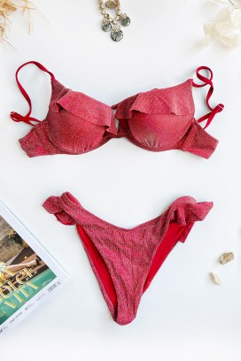 costum de baie VELDRONA RED