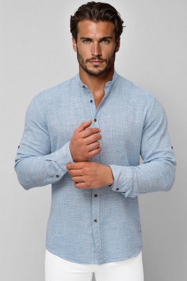 cămașă bărbați MELKANTO BLUE