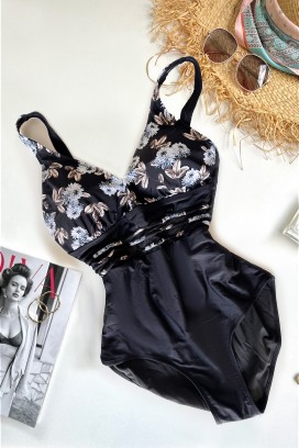 costum de baie întreg MAFRAGA BLACK