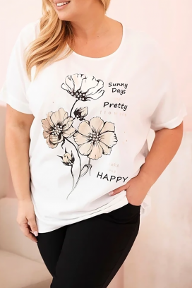 tricou BROLINDA WHITE