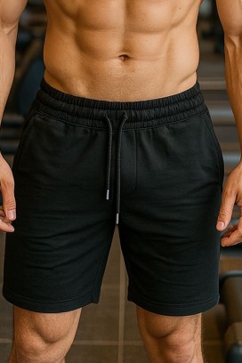 pantaloni scurți pentru bărbați FREGMAN BLACK