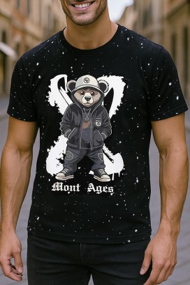 tricou bărbați VELSINTO BLACK