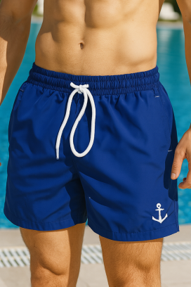 pantaloni scurți de înot bărbați BREJO BLUE