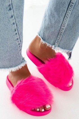 papuci damă RUSOLDA FUCHSIA