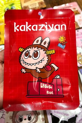 mască de față KAKAZIYAN LABUBU Face Mask RED