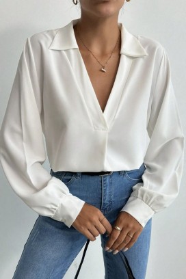 bluză damă DOSMELFA WHITE