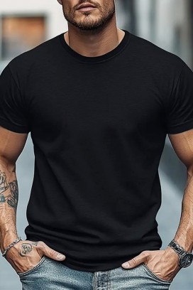 tricou bărbați BERKEDO BLACK