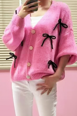 cardigan UNIKANA PINK