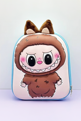 ghiozdan copii LABUBU BOSITA BROWN