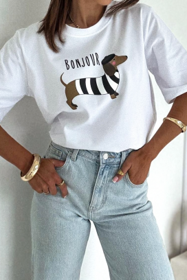 tricou ERTIOSA WHITE