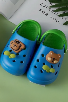 papuci copii CROKINI BLUE