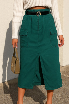 fustă VIOXEJA GREEN