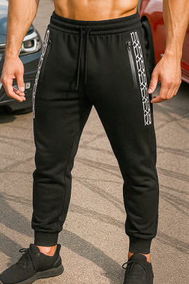 pantaloni JIJO BLACK