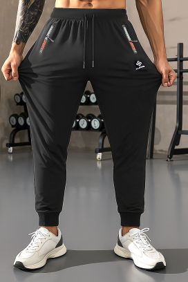 pantaloni bărbați MOGOZO BLACK
