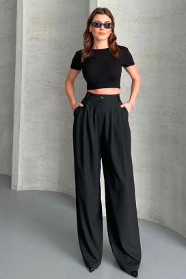pantaloni ROLFENIA BLACK