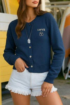 cardigan FRALINZA NAVY