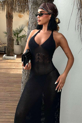 rochie de plajă OFELMIDA BLACK
