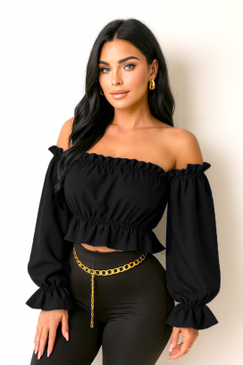 bluză damă BLUZERA BLACK