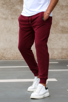 pantaloni bărbați FRONOZO BORDO