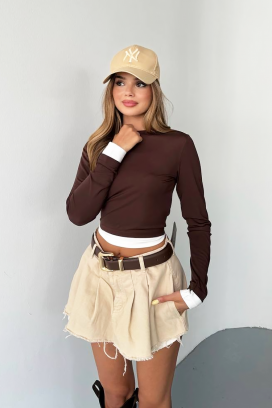 bluză damă SERGNOZA BROWN