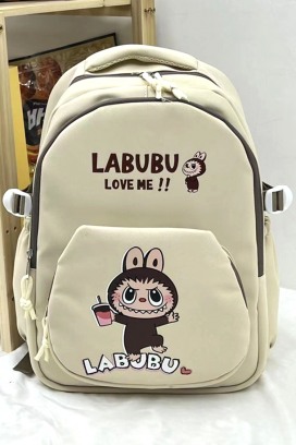 rucsac copii LABUBULOVE BEIGE