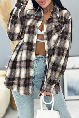 cămașă damă DARLENZA BROWN